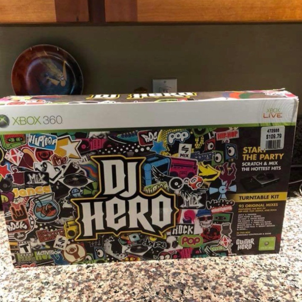 DJ Hero Turntable Kit Xbox 360